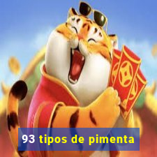 93 tipos de pimenta